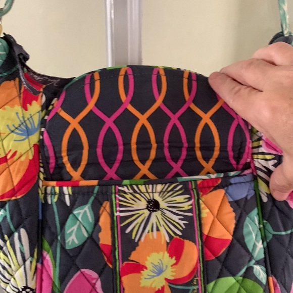 Vera Bradley Jazzy Blooms Clare Crossbody Purse Shoulder Bag Adjustable Strap - Picture 3 of 6